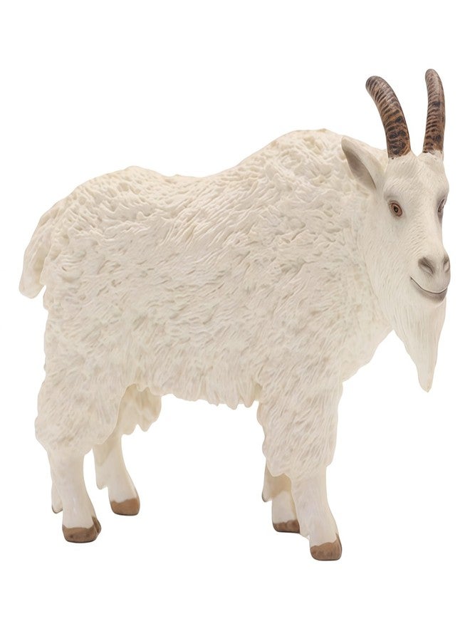 Higherbros Goat Animal Toy, Sheep Farm Animal Play Figure for Party Favors, Cake Topper, Gifts, Prizes, Rewards, Giveaways - Image 1